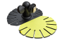 Regulowany uchwyt z limonkową podkładką.png